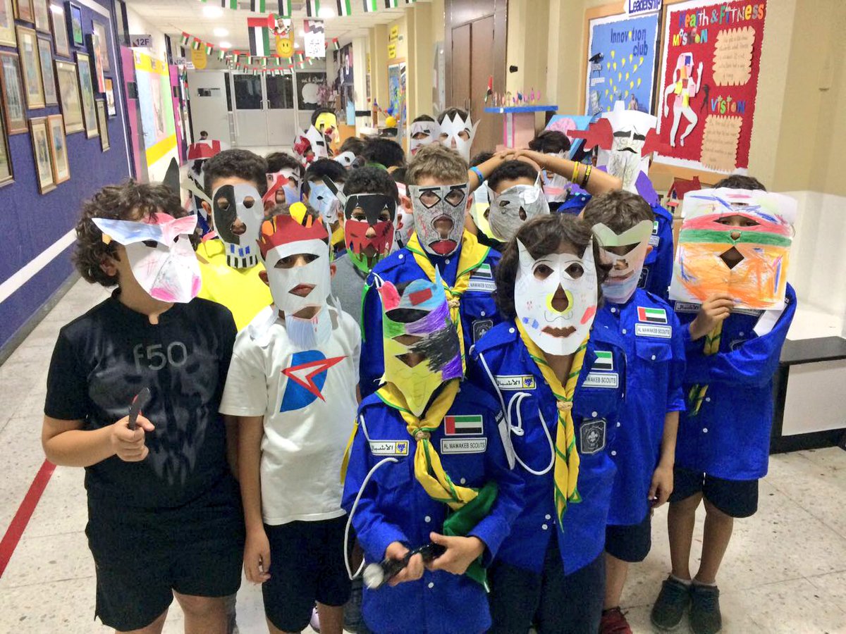 Mawakeb_Barsha's tweet photo. Our #Zahrat & #Ashbal started their 2nd #camp with an extra boost of #happiness & #creativity! #100DaysofPositivity #scouts #family https://t.co/Q8Dg2LznyA