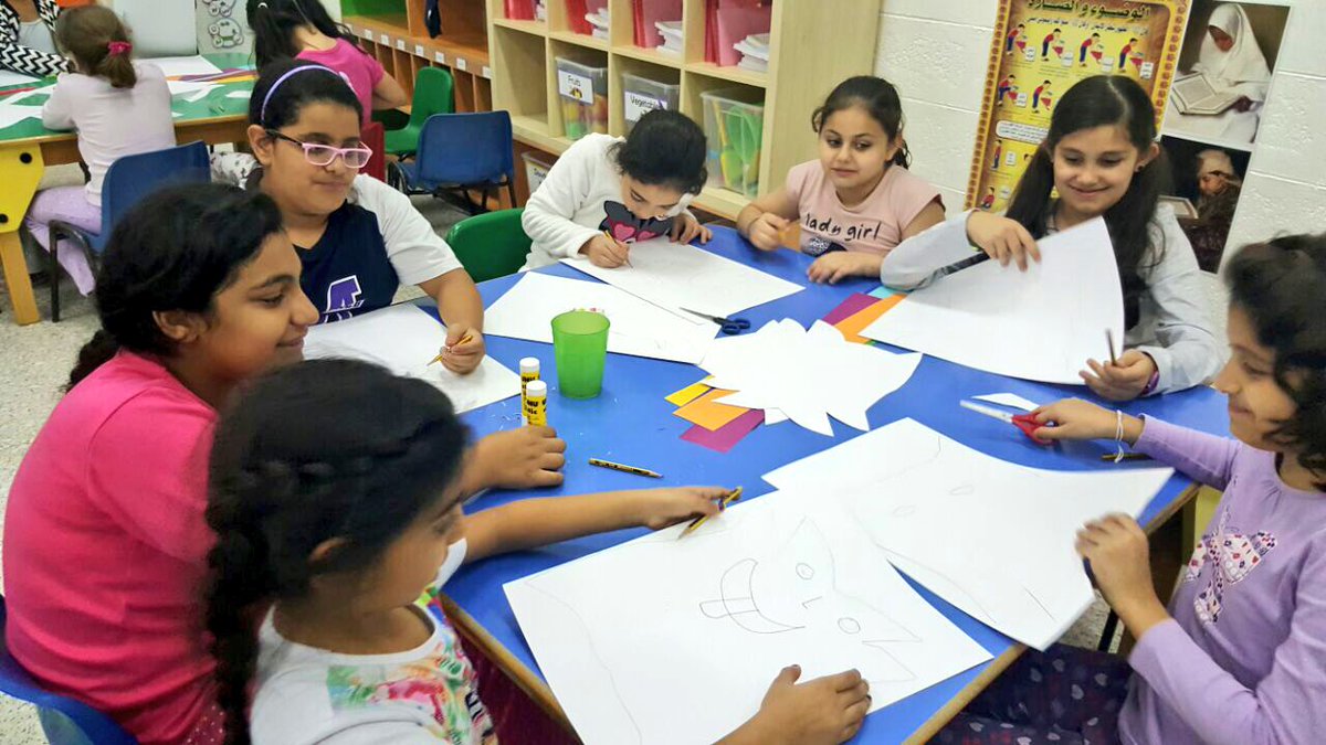 Mawakeb_Barsha's tweet photo. Our #Zahrat & #Ashbal started their 2nd #camp with an extra boost of #happiness & #creativity! #100DaysofPositivity #scouts #family https://t.co/Q8Dg2LznyA