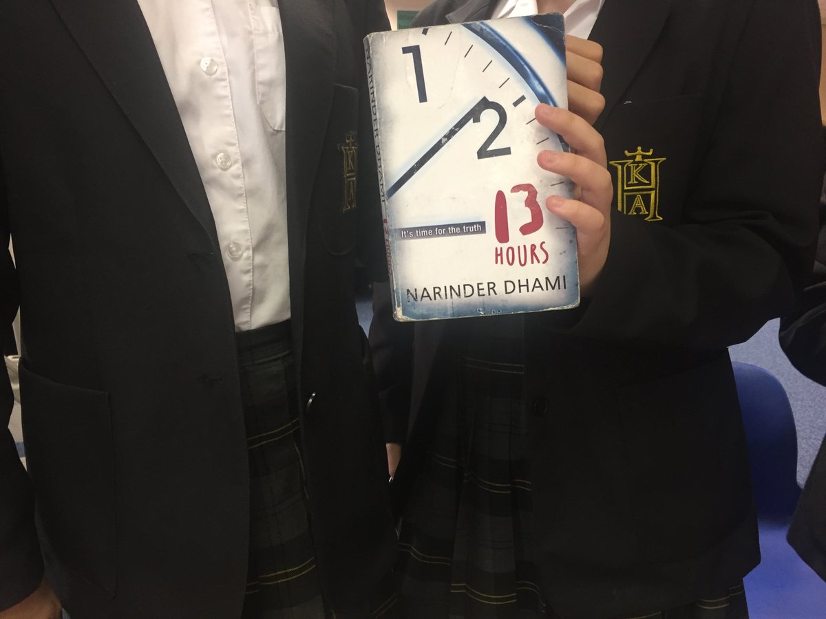 KHA_LRC's tweet photo. #8K1 girls #13hours @narinderd their review: a page turner, mysterious, exciting & engaging. 100% on quizzes! @AccReader #missbutler https://t.co/207E2PVCdb