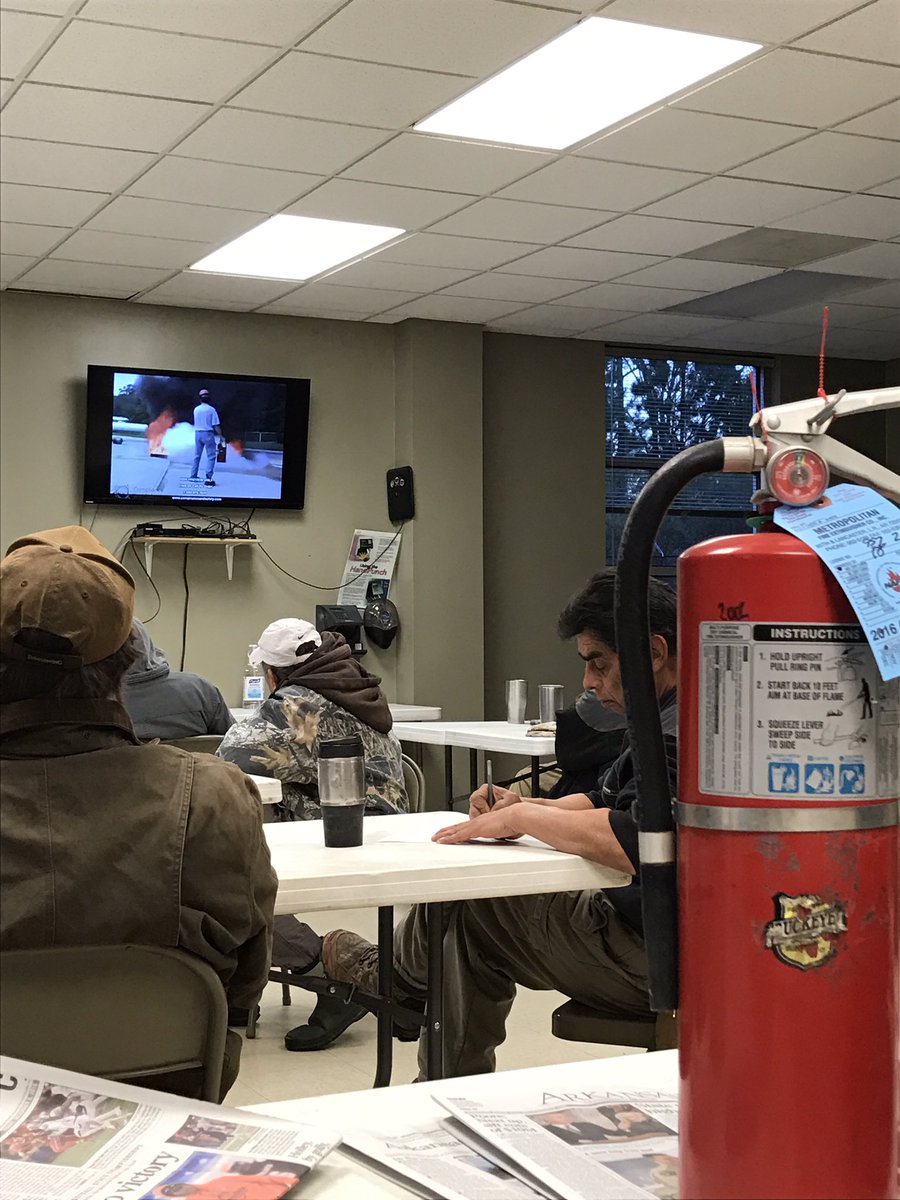 jd_spencer's tweet image. Good day for fire safety on this cold morning. #passmethod