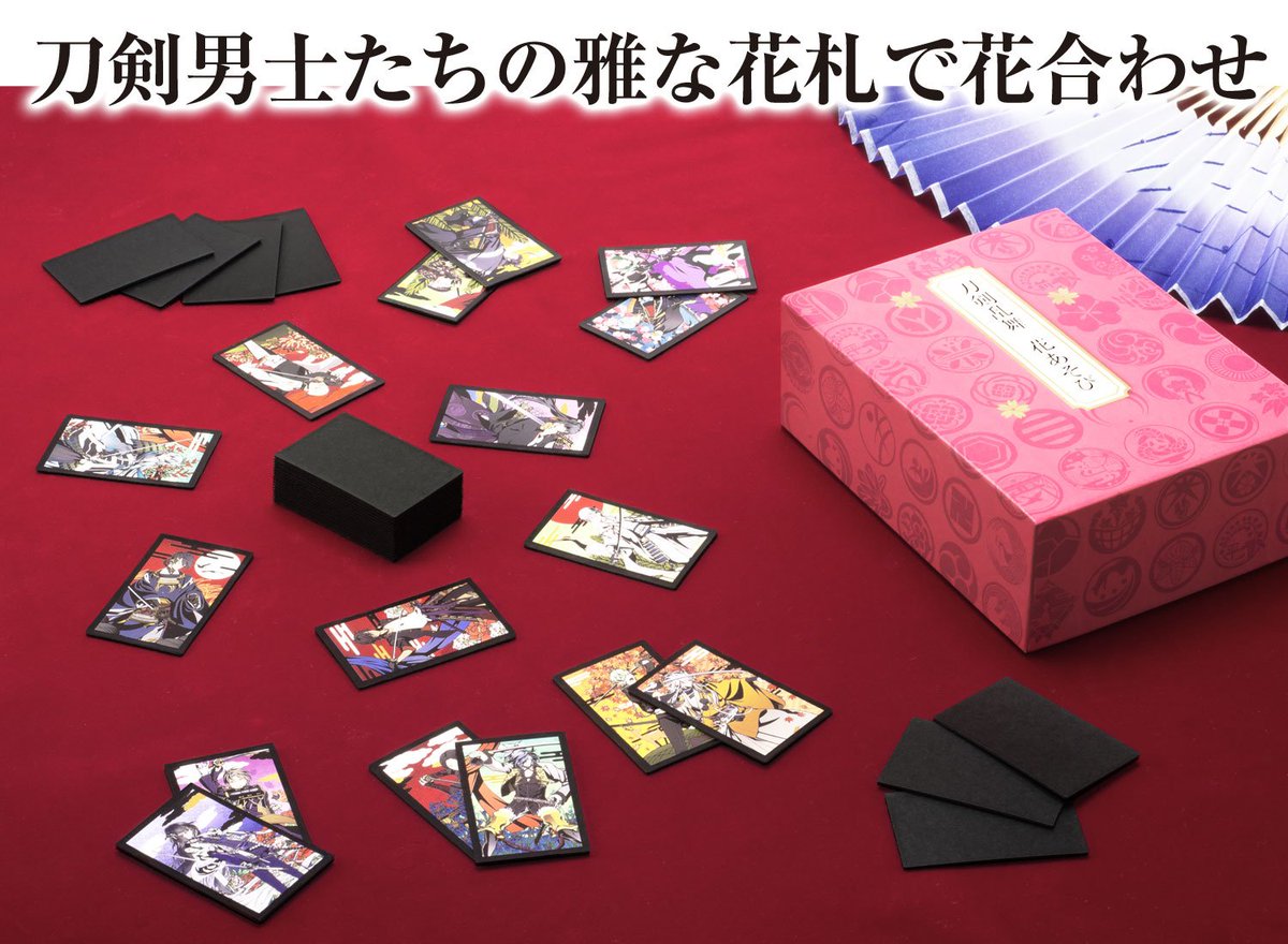 Hanafuda touken ranbu ONLINE 40 Characters Japanese Playing Card Game 