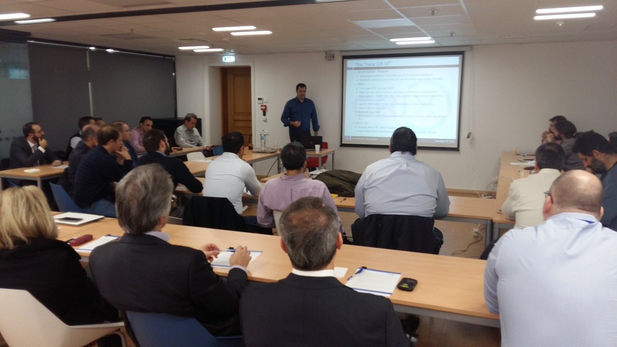 grnet_gr's tweet photo. #GR_IX members’ meeting 2016 has just started @ #GRNET premises! Learn more about the #GR #internet exchange: https://t.co/nHGI03GdH8 https://t.co/vDSa9Gadm1