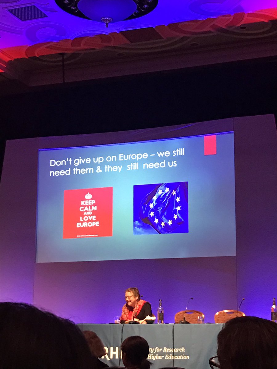 JLMittelmeier's tweet photo. "We'll leave that slide up" Amazing end to #SRHE2016 https://t.co/ea2KFSA9w6