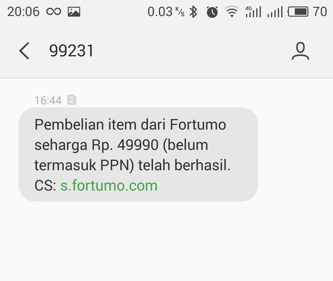 ronyericsson's tweet photo. I got sms that my purchase at @fortumo is done. I never made that purchase and i don't know anything about fortumo before. Is this fraud? https://t.co/GzTXaaU6Xo