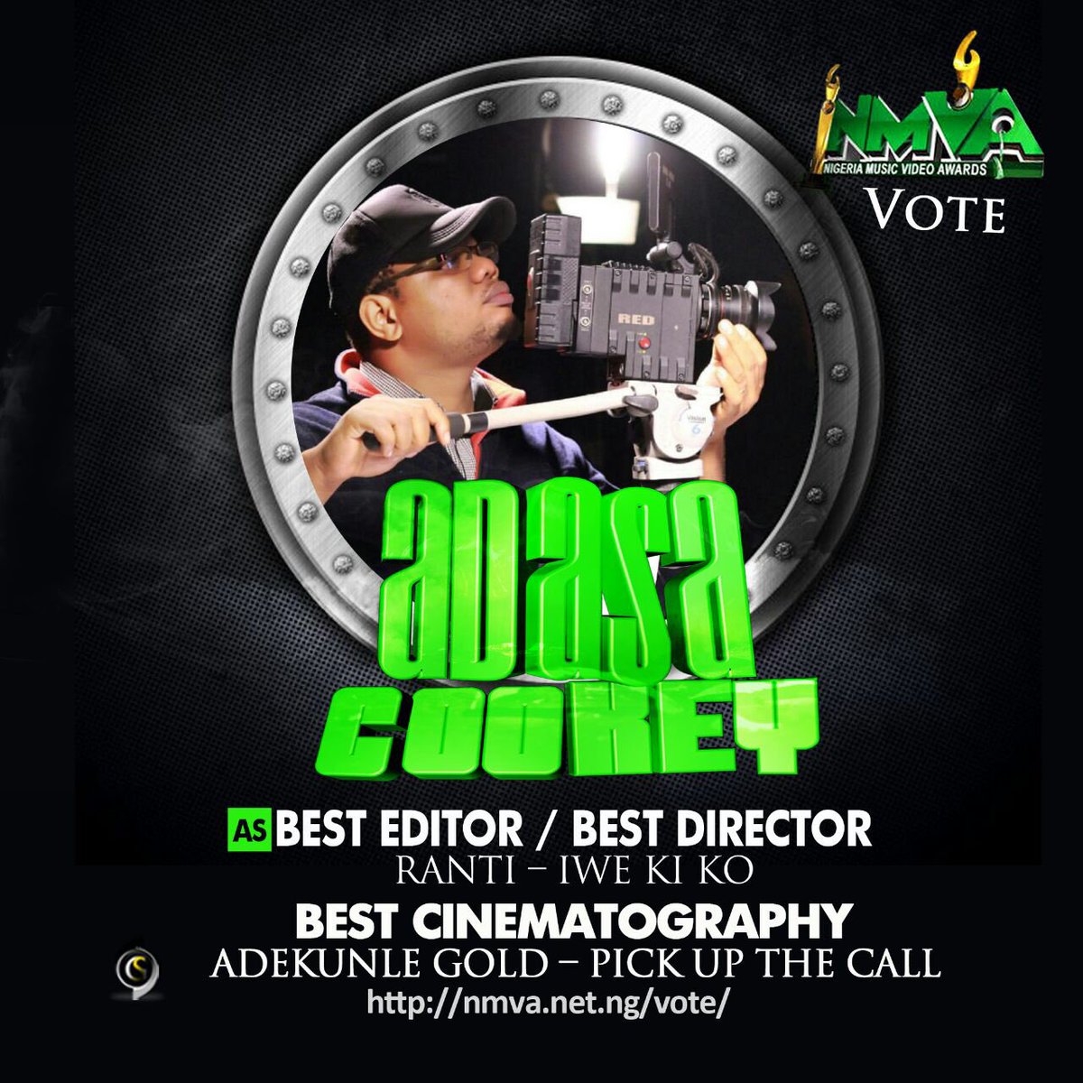 osunderichard1's tweet photo. Kindly vote Adasa Cookey https://t.co/80VJeieiAV Thanks @Squareballmedia https://t.co/ZYMnn2PFPR