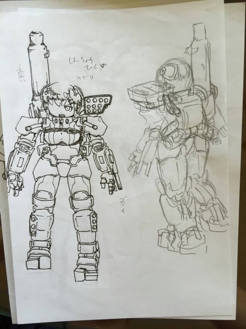 昔作ってたロボ娘 