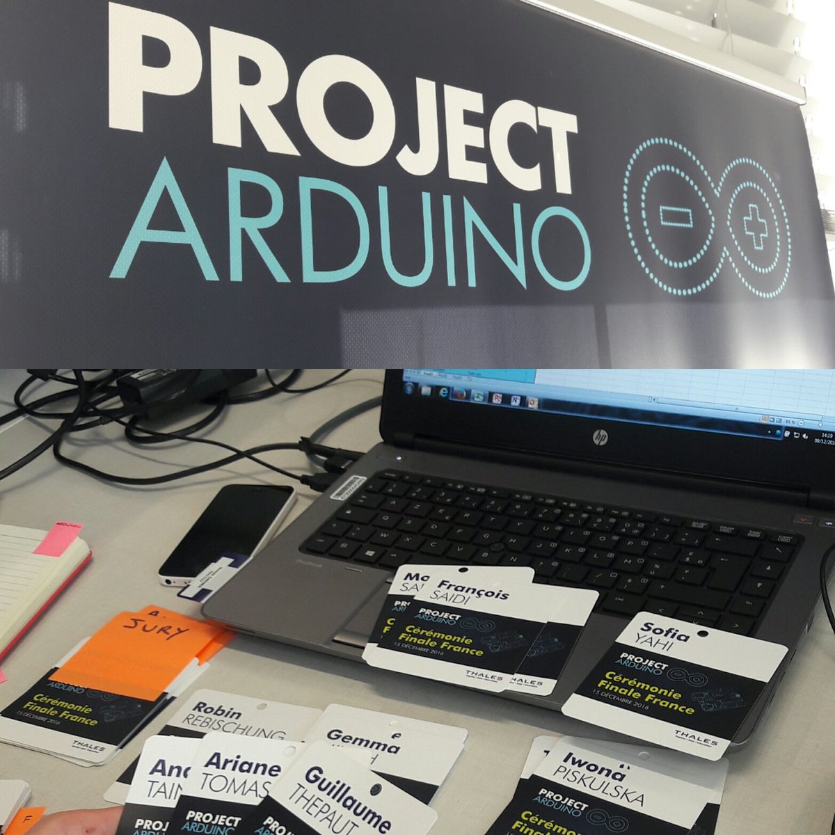 vincentmattei's tweet image. Finale France Challenge Thales Arduino : J-6 !! @thalesjobs @GarnierNoe @EstelleMtdn @TdChi_Duong @Gemma_Minish @OJ_Poole #ThalesArduino