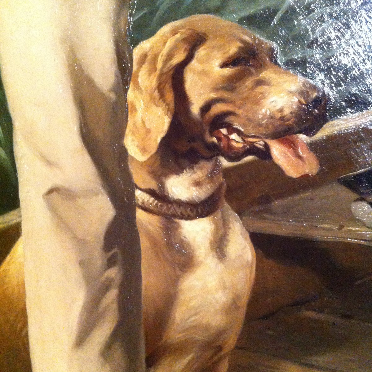 villabrowna's tweet photo. #Rayski et ses #chiens,en ce moment en villégiature au musée de la @ChasseNature https://t.co/aqvvrINQwW