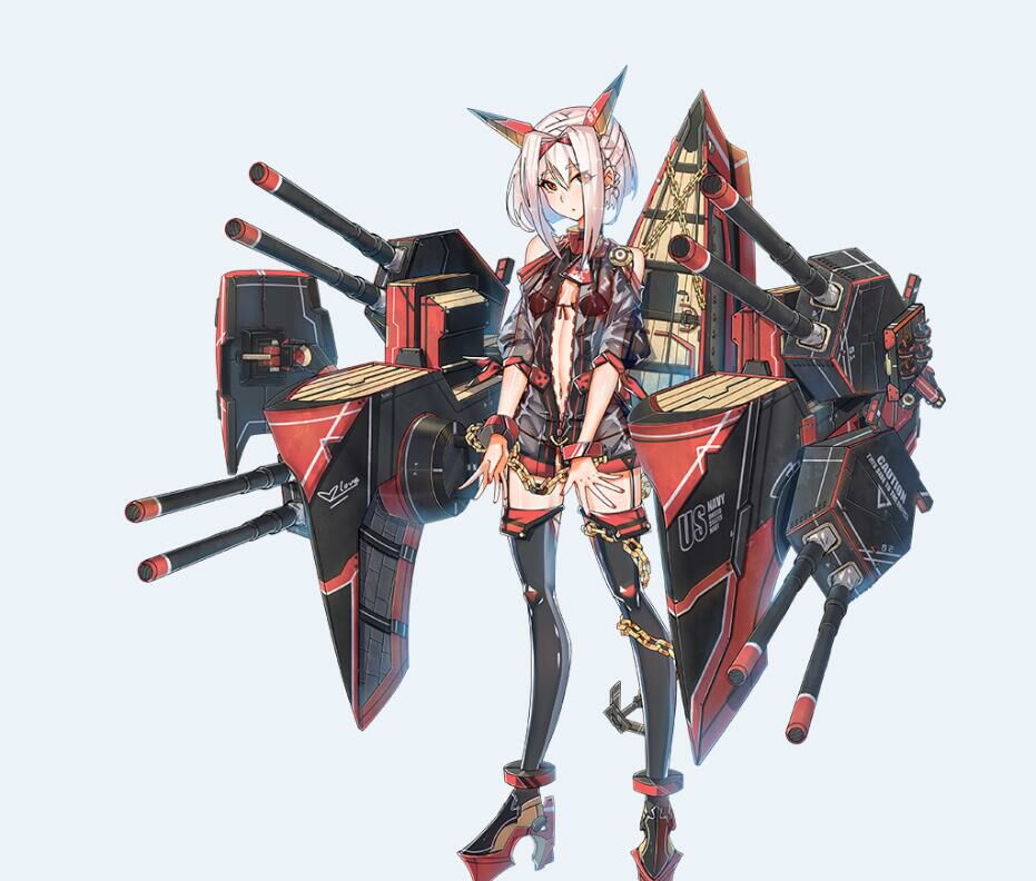 グローウォーム 戦艦少女r非公式 メリーランド改通常時グラフィックはなんだか鎖で縛られた猛獣みたいなイメージだね 戦艦少女