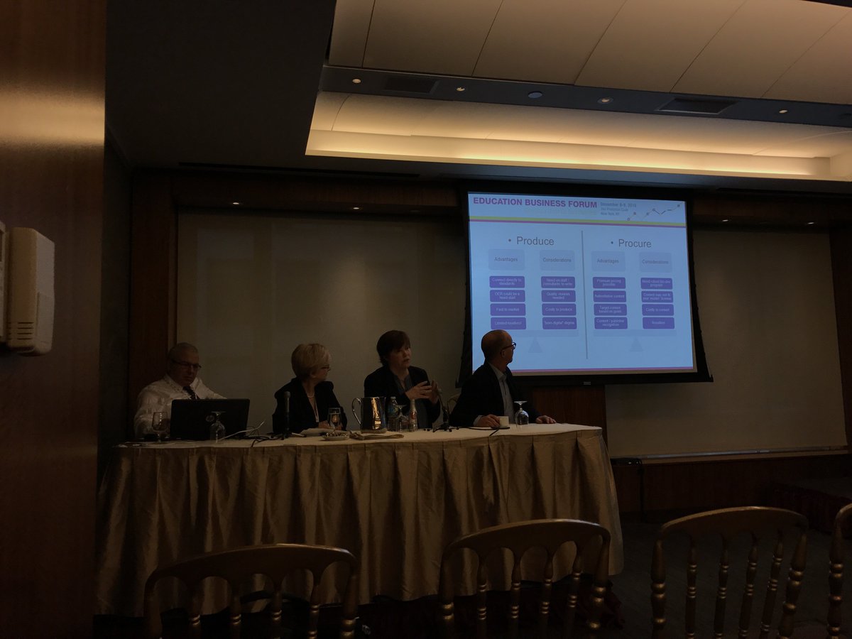 CBlohmAssoc's tweet photo. Gail Lewis from MyOn shares when to produce content vs when to procure content.
#EBF16 #ETINSIIA https://t.co/nrULqzjK01