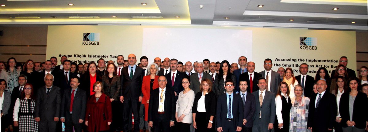 Avrupa Küçük İşletmeler Yasası Değerlendirme Çalıştayı, Ankara'da gerçekleştirildi.