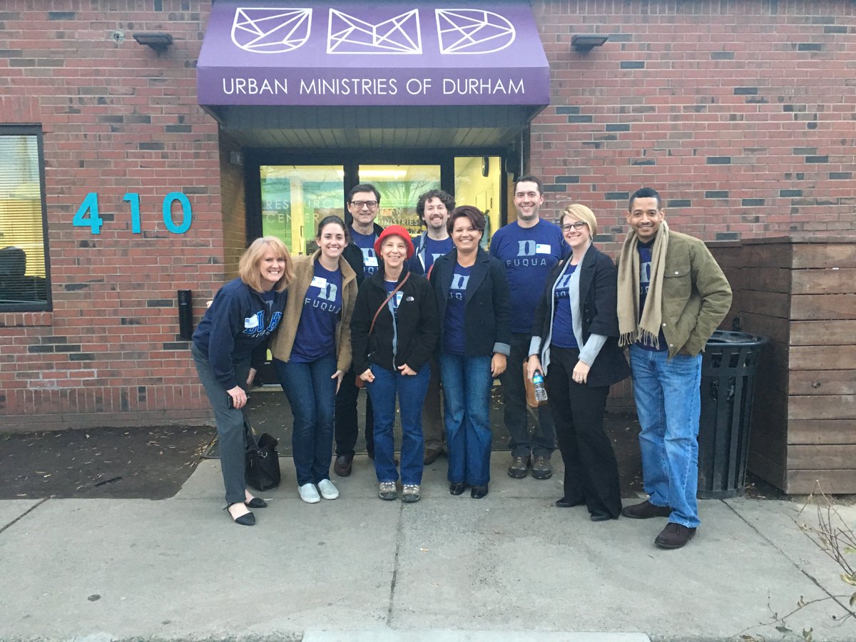 Andy_Medlin's tweet photo. Had a great time lending a hand at Urban Ministries of Durham...great organization and cause. #FuquaServes https://t.co/FG2Vw8xRkt