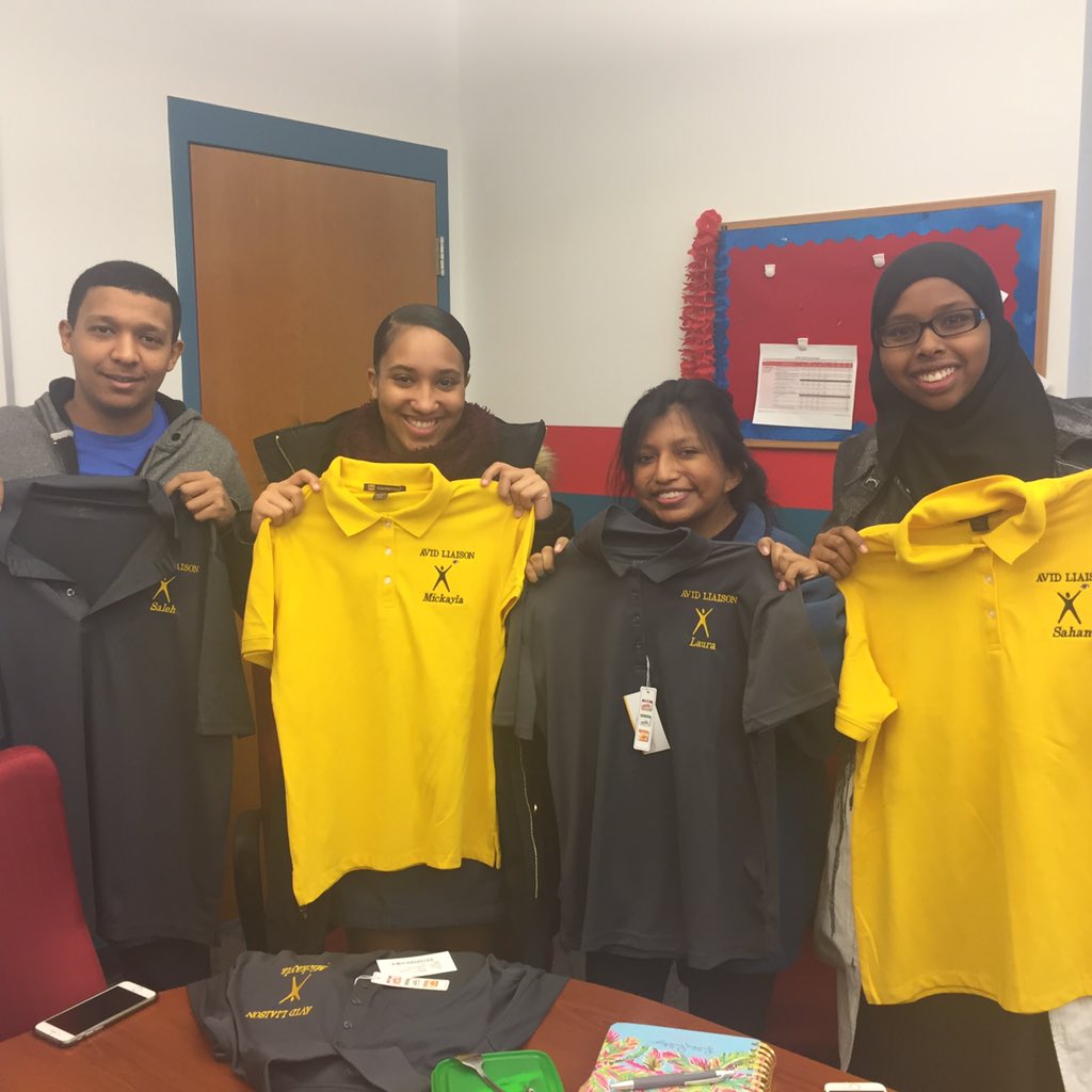 Steelersjodie's tweet image. Thanks @dmvtees_sports for our @AVIDEasternDiv @TCWTitans liaison shirts 👚 @JaimeLomax @TCWCCC #AVIDLeadership ❤️️