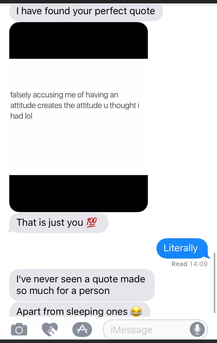 water_x's tweet photo. He knows me far too well 😬 https://t.co/YMOLpShu95
