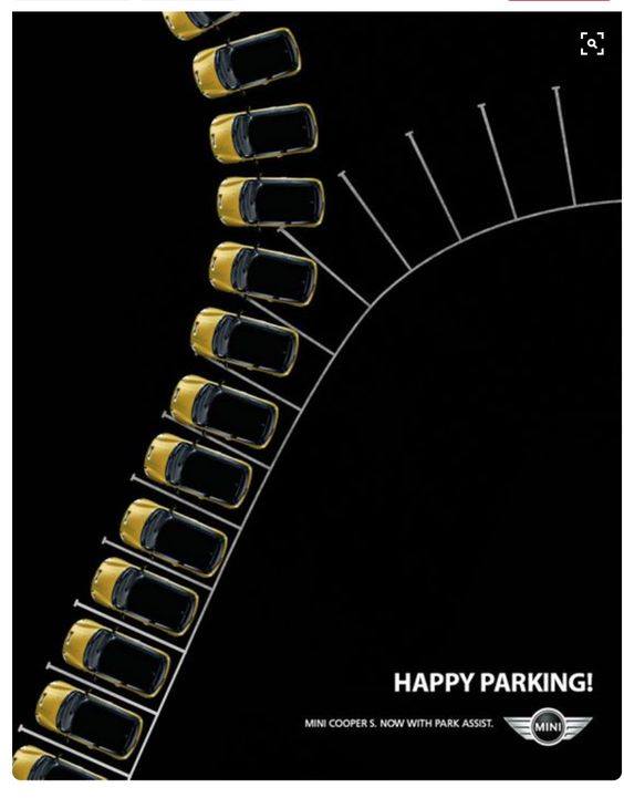 creapills's tweet photo. Cette pub est brillante : aussi facile de se garer que de fermer sa fermeture éclair ! 💡 https://t.co/3C8TPvkAYS