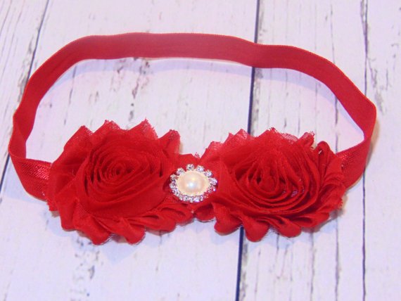 luxeaccessory's tweet photo. Red shabby rosette headband with pearl center
Available now @ https://t.co/toron6HAGC 
#Christmas #theluxebrand #headbands #hairbows #etsy https://t.co/fyjgykWbwD