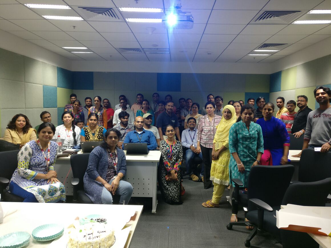 Suchi_Banerjee's tweet photo. Great meeting with team in Bangalore celebrating all the accomplishments of 2016. Thank you! https://t.co/GRpWdbkH8c