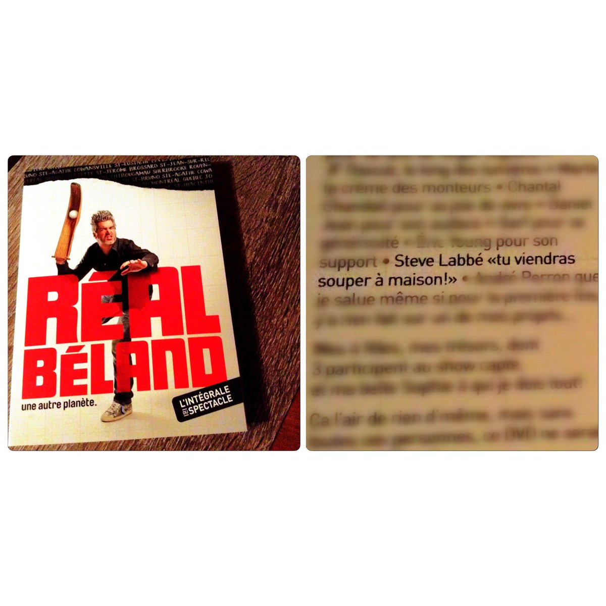 ProdUnder's tweet image. Mixage du dernier DVD de Réal Béland.
Prévoit le pâté chinois mon Réal ;-) J'arrive !!!