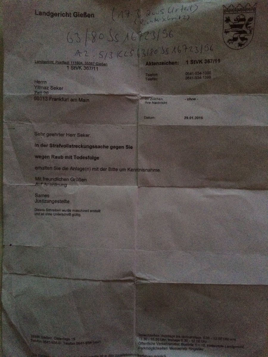 Jetzt binn ich gespant ob deutschland al kaida glaubt sachlage Aktz ich habe mit denen nichts zu tun