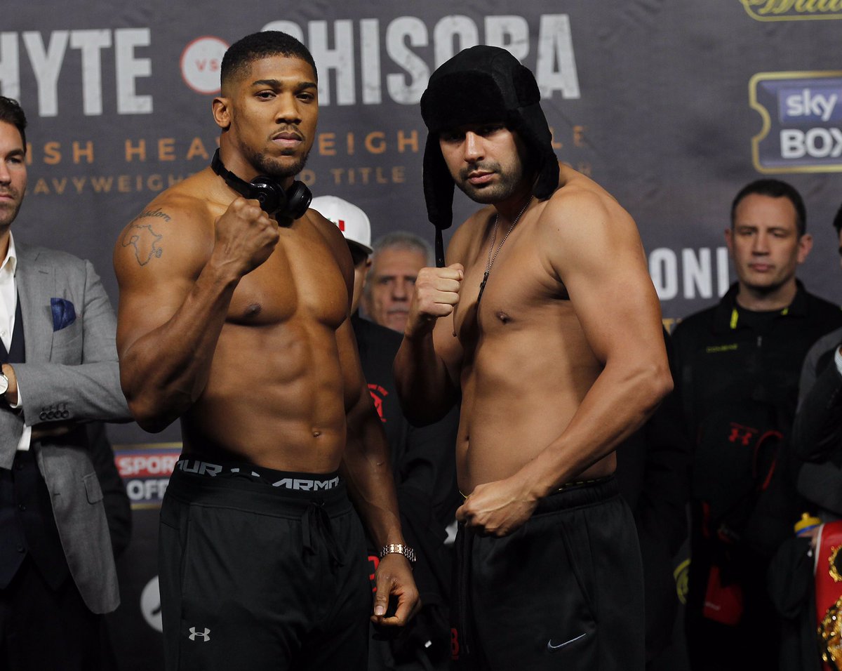 I Put God First &amp; Watch Everything Fall Into Place! 🙌🏾 #AJBoxing skysports.tv/SPxsRB