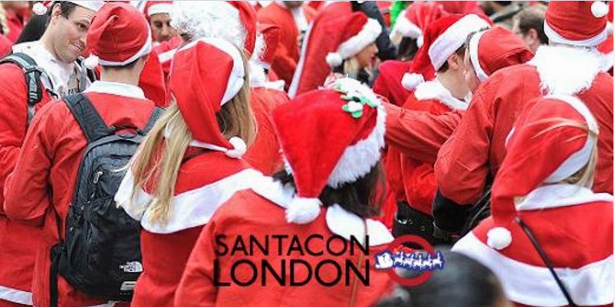 Looking for something to do this #weekend?! @londonsantacon has you covered: the ultimate festive pub crawl! 🎅🍺 ow.ly/bELx306RtoL