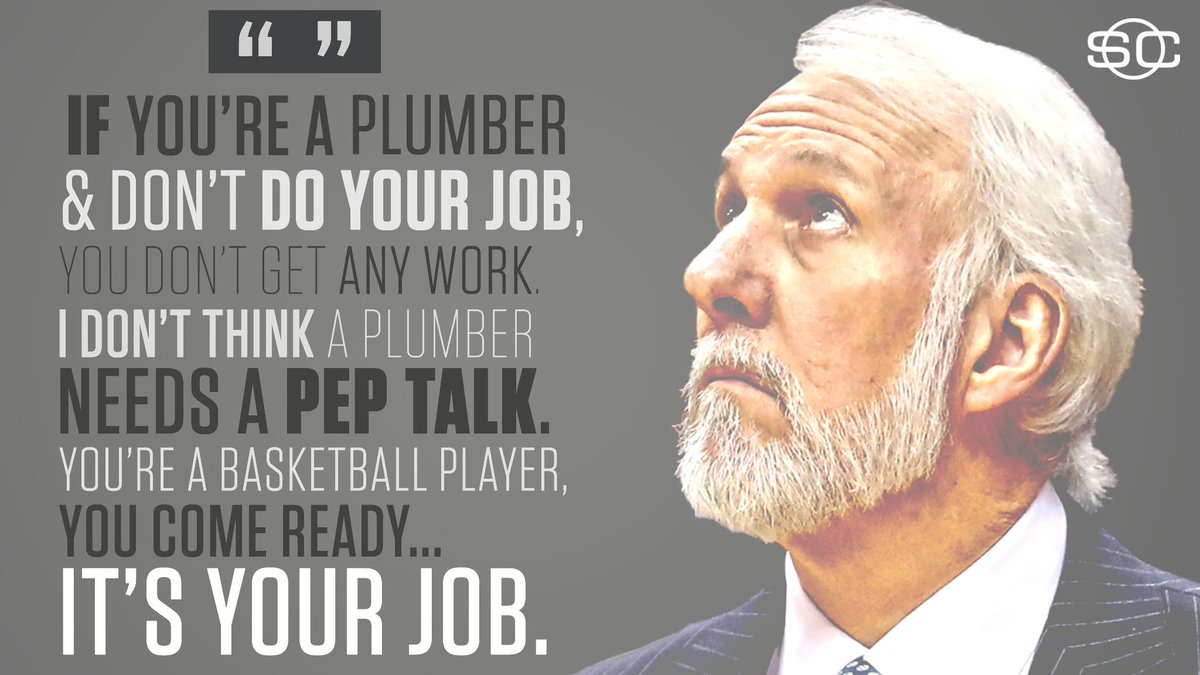 SportsCenter's tweet photo. Pop was not happy after Spurs' first road loss of the season. https://t.co/pCGfaOCXcK https://t.co/uATQdchmcb