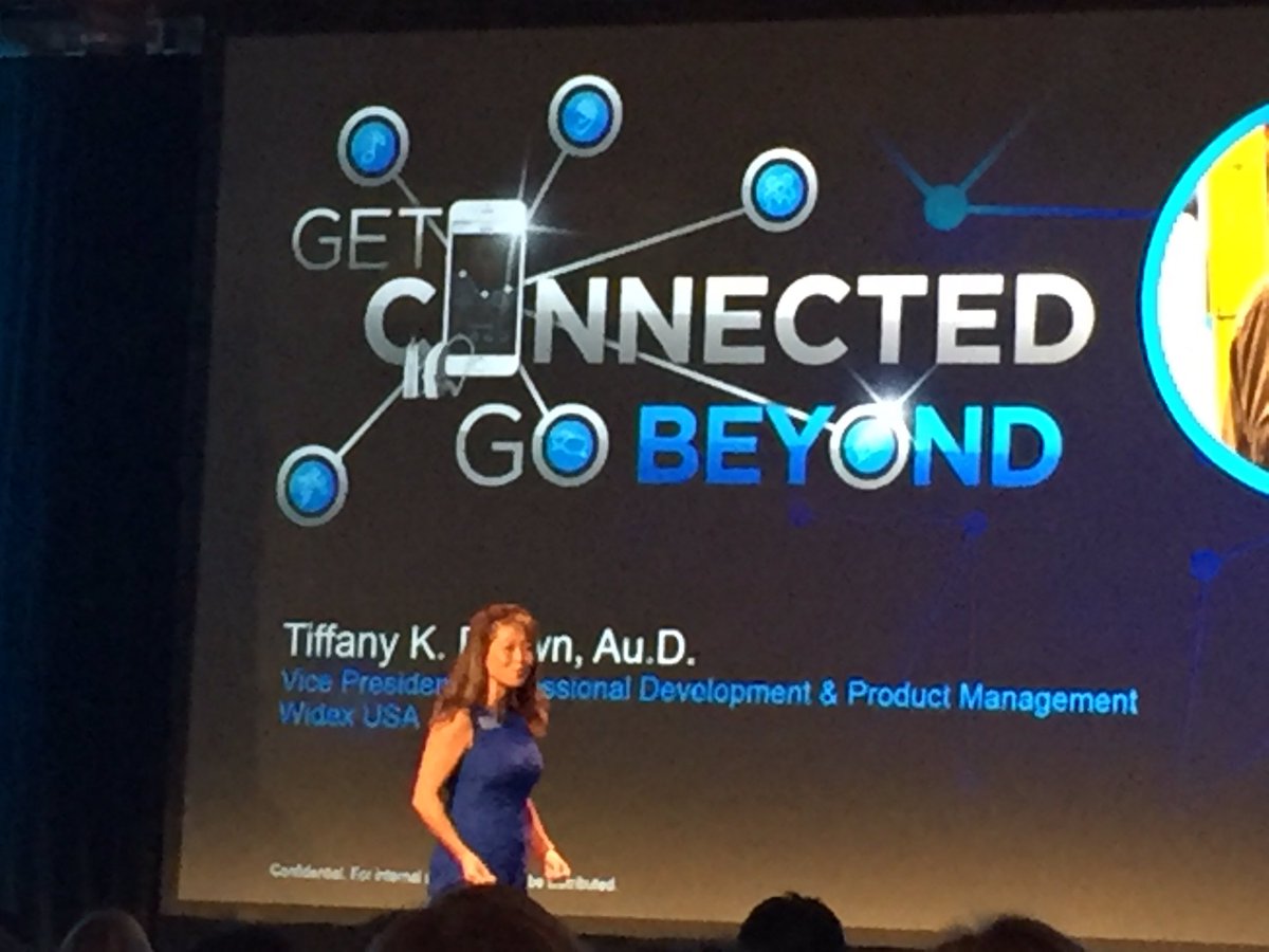 AudioDrPhillips's tweet photo. My girl @Tiffany_Widex commanding the stage &amp; walking in to https://t.co/Yu31T8sIUd!! ❤️💃🏻@Widex @Meryl_Widex @JeffGeigel @James_Widex https://t.co/oEub4YHqsX