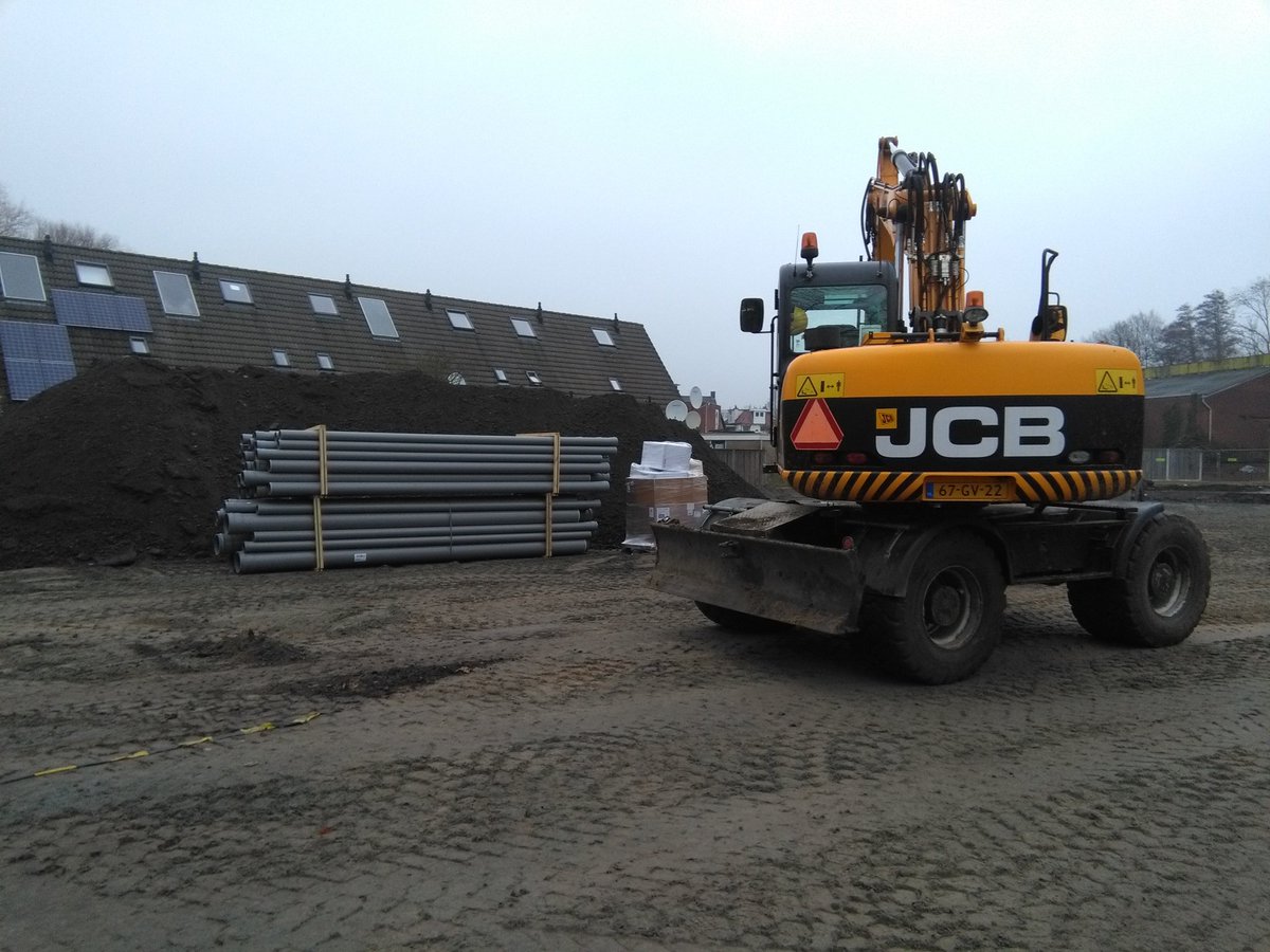 Leidingsystemen's tweet photo. Een mooi werk geleverd bij #Aldi in #Enschede #PVCbuis #PEputten en #Infiltratie https://t.co/546wjaBcP3