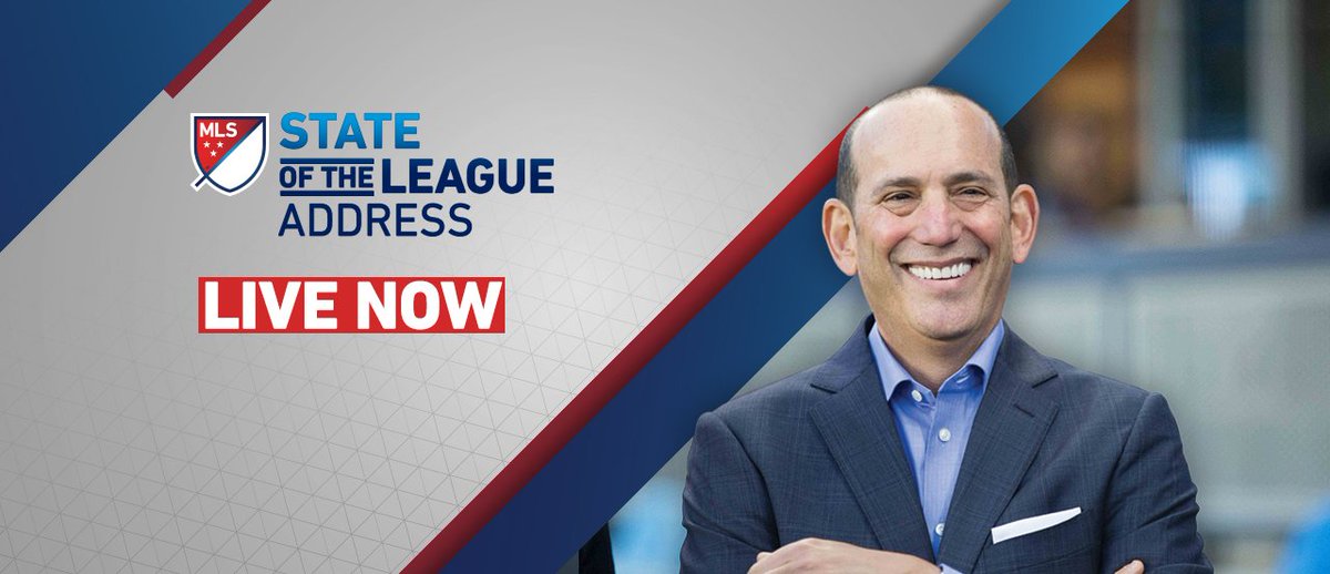 LIVE NOW: @MLS Commissioner Don Garber with the "State of the League"  WATCH: win.gs/2gkEwz5  #RBNY https://t.co/jlgQsI7sKL