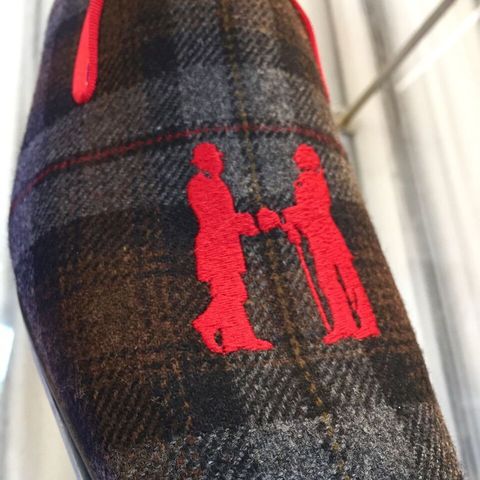 Be the best-dressed man at your next, lavish holiday party with a pair of #Hadleighs H-Slippers. #HManStyle #HManLifestyle