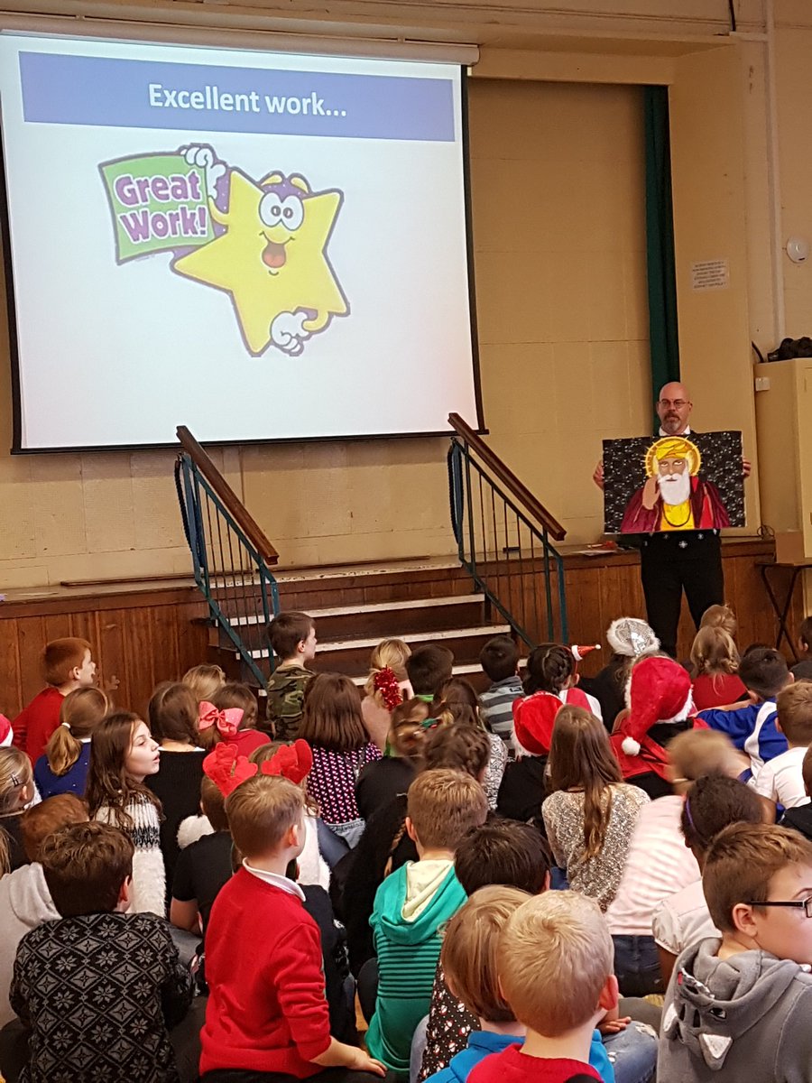 Alanna Jacobs created a fantastic picture of Guru Nanak for RE, well done. #takeawaylearning <a href="/SianMrs/">RE Department</a>