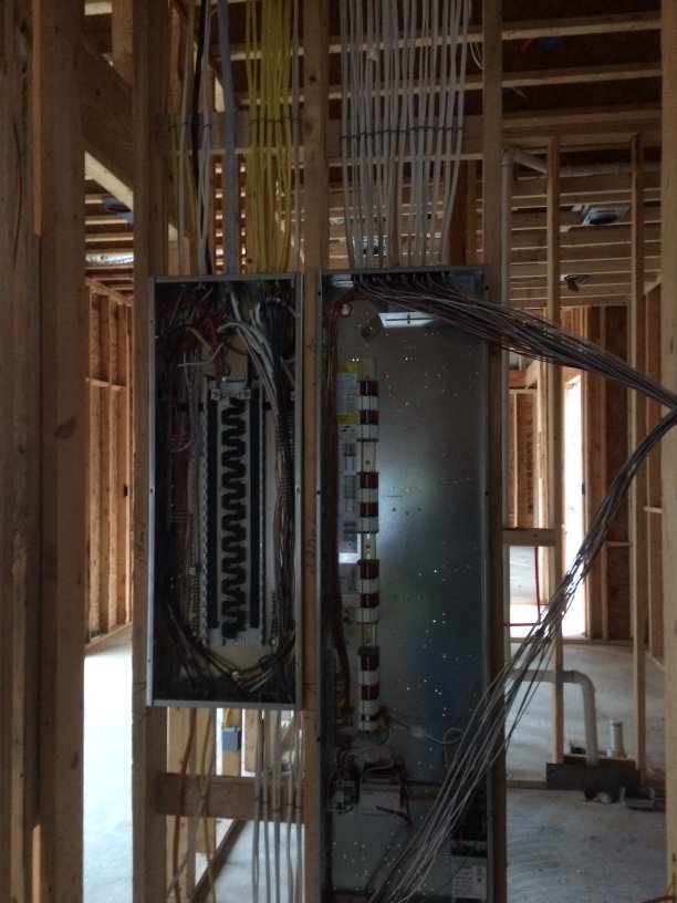AllElectricTN's tweet photo. Wiring sub panel for new addition with #lutronlighting https://t.co/RPwWaBmGQc