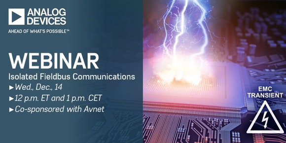 sdalynh's tweet photo. .@ADI_News upcoming webinar will address challenges in industrial fieldbus applications. Check it out! #iCoupler https://t.co/gqg9Oi2IVs https://t.co/Eo0FPxUDf6