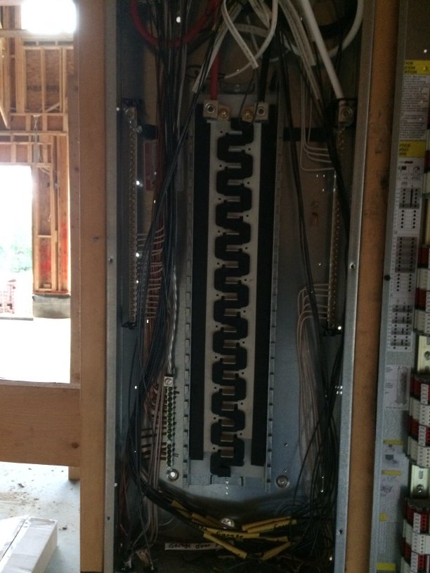 AllElectricTN's tweet photo. Roughing in a sub panel for new addition. Will be installing #lutron for remote lighting control https://t.co/bB8iKTAfi5