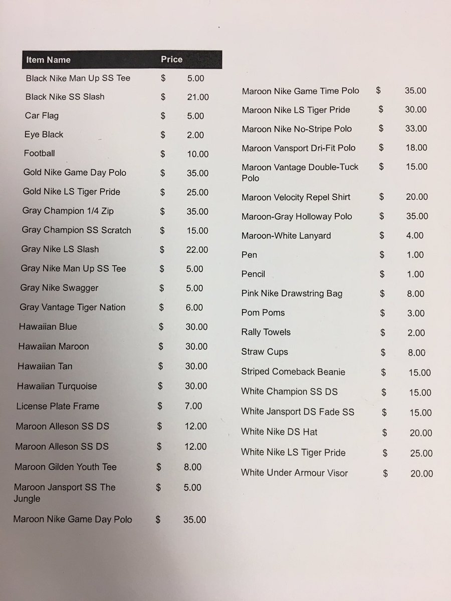 tigershack's tweet image. SALES