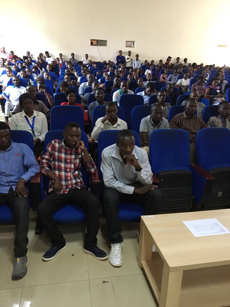 UR Nyarugenge Campus community in a talk on Fighting against Genocide Denial & Genocide Ideology in Rda & Abroad