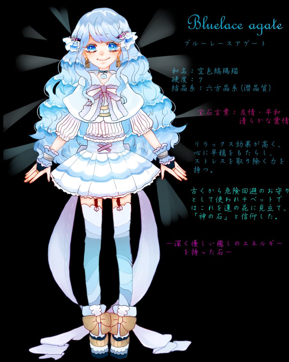 宝石鉱石擬人化