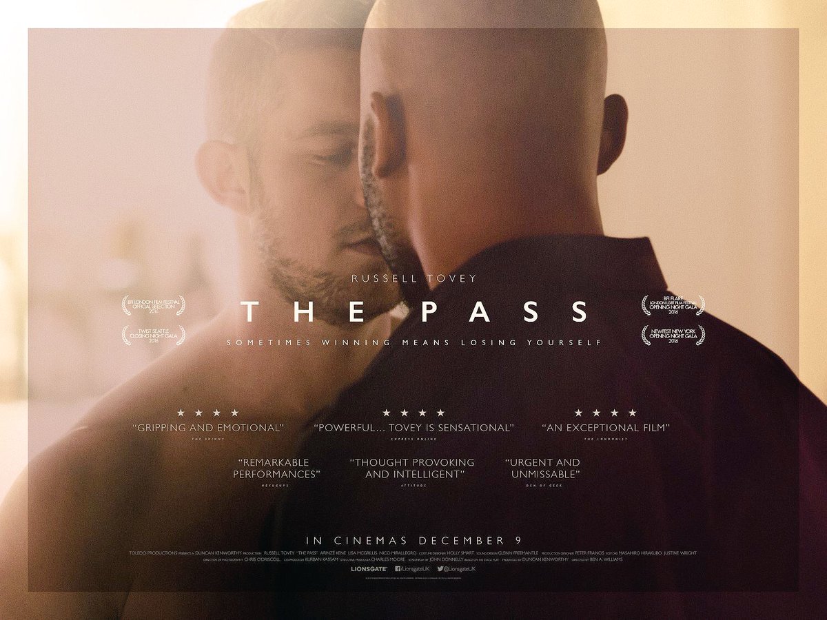 russelltovey's tweet photo. Our beautiful special movie is out from today - please go and watch and report back :) #thepass @LionsgateUK https://t.co/jhHr9p3R9w