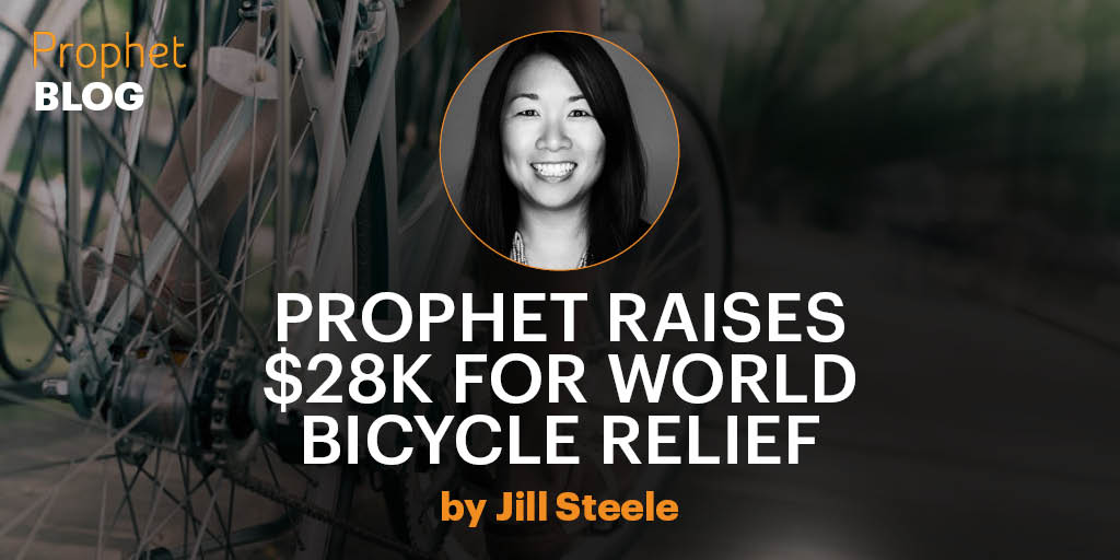 prophetstrategy's tweet photo. Our #Propheteers raised $28K+ to support @PowerofBicycles mission of providing #AWayForward for young women! #P4NP https://t.co/gUsr5ZlUrM https://t.co/ffbsRgrWx9