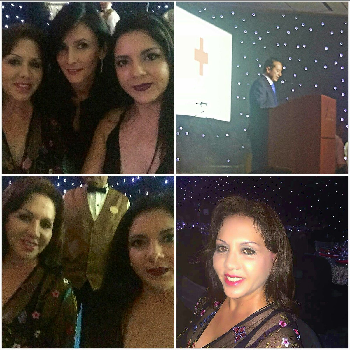 HaydeNPastranaS's tweet photo. Disfrutando anoche de la Mágica Cena Navideña #CruzRoja #Cancun https://t.co/AGYdTDgCUS