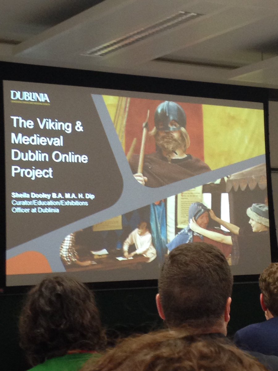 patriciaosulliv's tweet image. @WrldTreeProject We have #Viking Dublin at #VHNIreland with awesome @Sheila_Dooley #dhisathingnow #uccdh #ucc