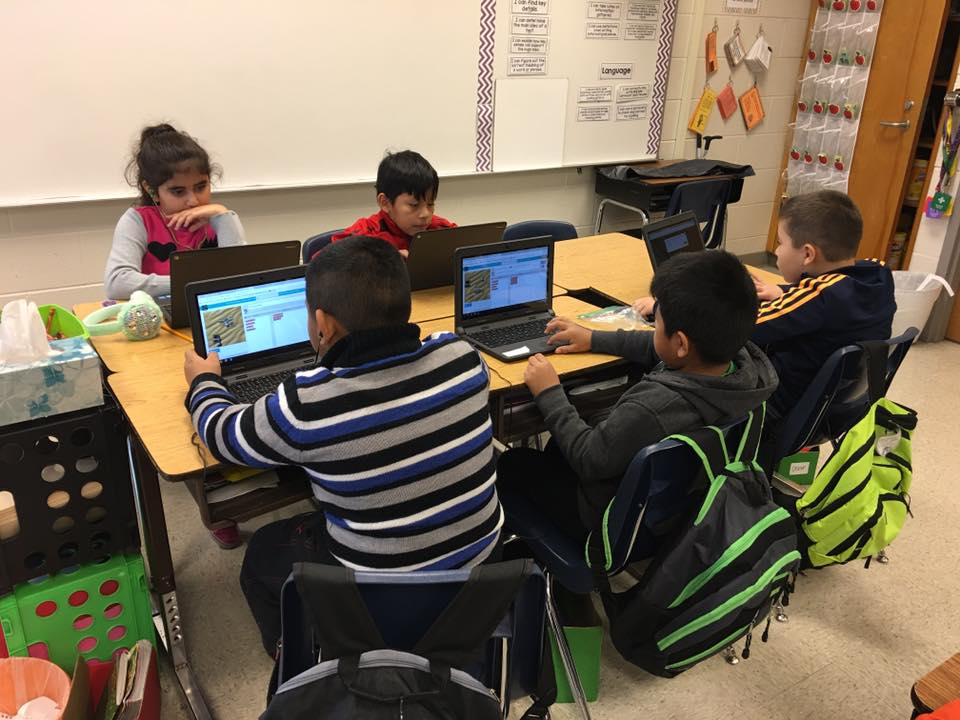 RCSWolvesPLN's tweet image. Ms. Hugo&apos;s 3rd graders enjoyed #HourofCode #WestCentralElementary @RomeCitySchools #RCSHourofCode #RCSWolvesPLN #TeachRCS