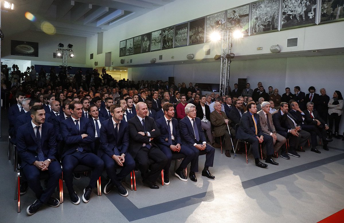 atletienglish's tweet photo. PHOTO GALLERY. The images of the presentation of the Wanda Metropolitano
โก๏ธ https://t.co/J9s18IOBhY #HistoryAndFuture https://t.co/TOwPGsL7Kg
