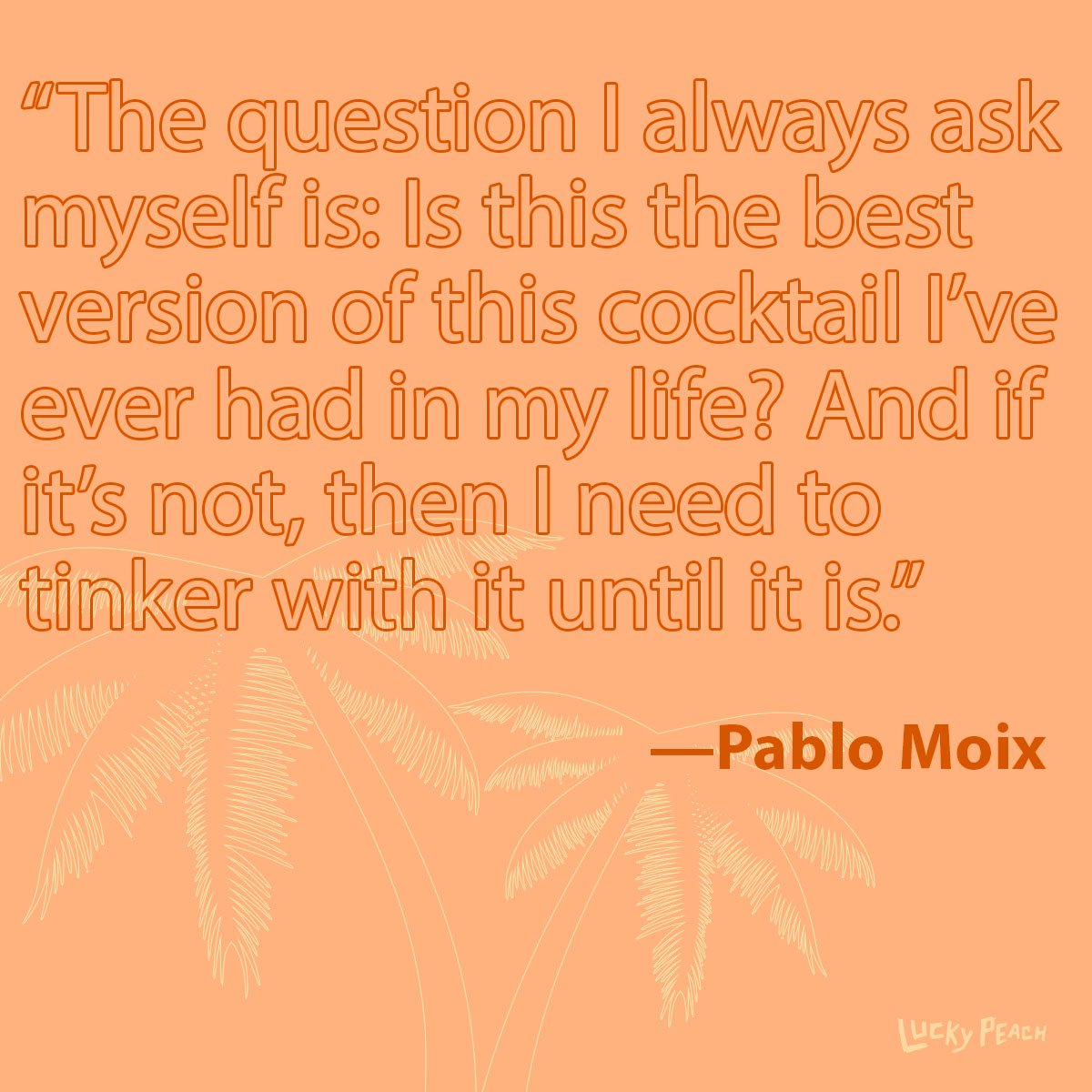 Words to live by from <a href="/pablo_moix/">Pablo Moix</a> from our LA issue. Even more in the full feature!: ow.ly/XOGo306YwyW