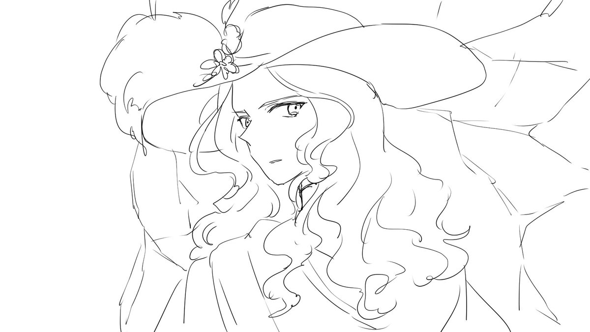 レイスとフォッグを描けたうれしみ 