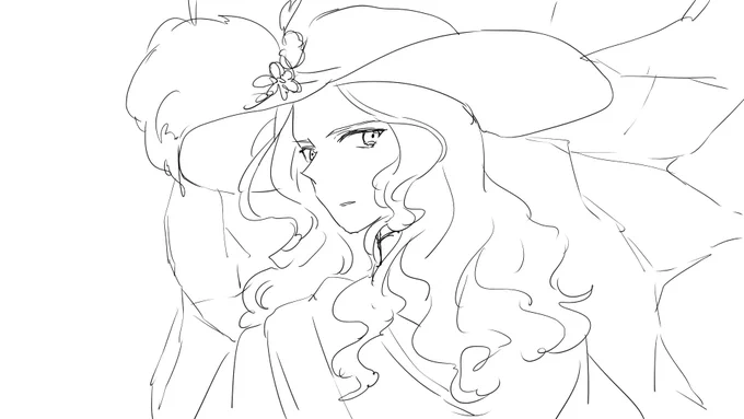 レイスとフォッグを描けたうれしみ 