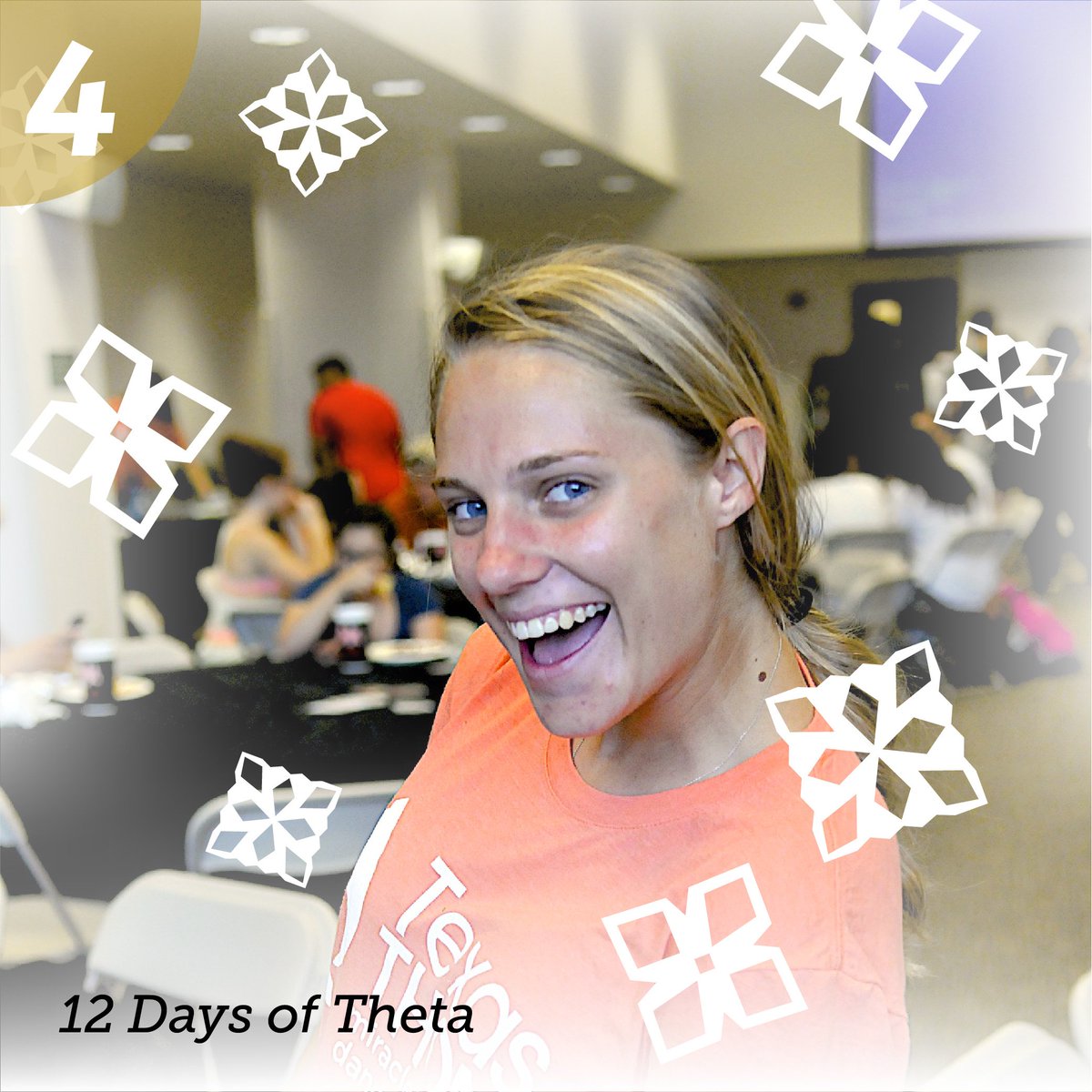 BettieLocke's tweet photo. #12DaysofTheta Day 4: We present Taylor Phillips of @TexasTheta, VP of recruitment for @TexasTHON! #LeadingWomen https://t.co/ke6mwAvdy5