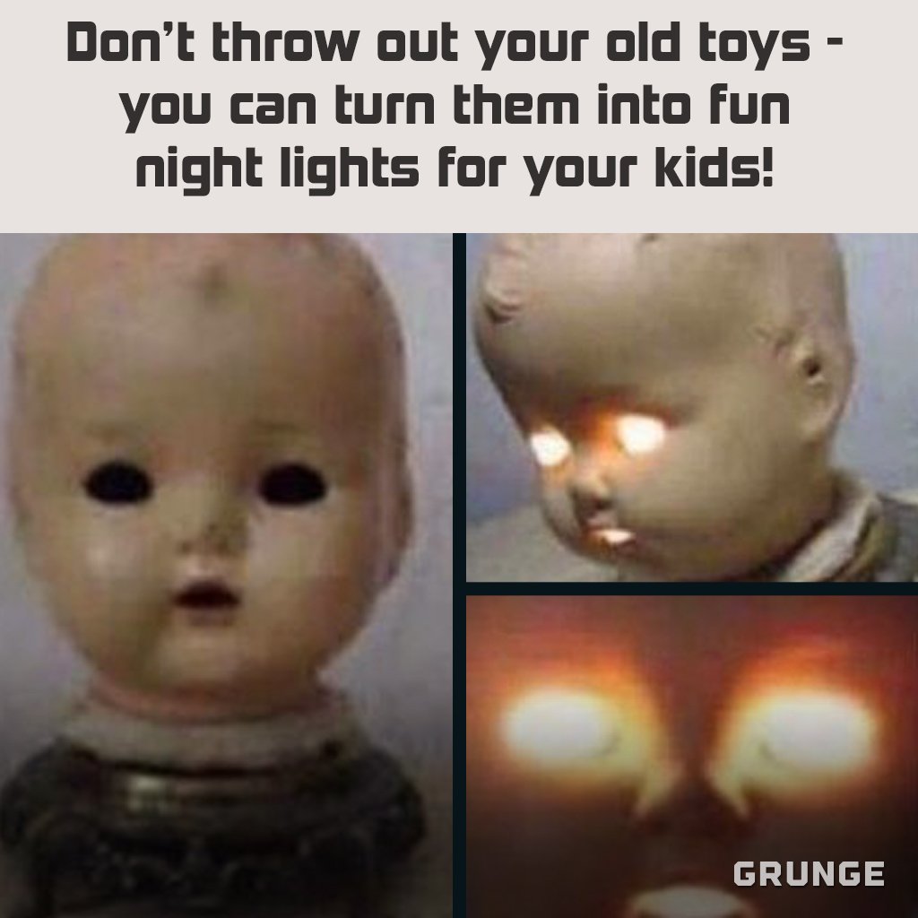 Doll Head Night Light Meme - pic-probe