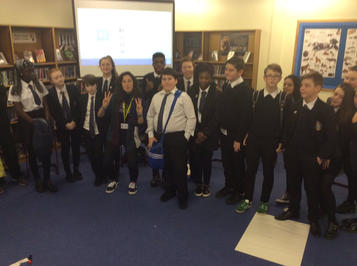 One more pic from <a href="/WEMovement/">WE</a> visit to <a href="/StMungosAcademy/">St Mungo's Academy</a> today.
