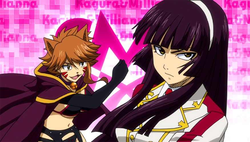 SeishinGoddess's tweet photo. Sorcerer's Weekly:
Which of these Tigresses is your favourite?
Like- Millianna ❤️
RT- Kagura 🔁
#FairyTail #SorcererWeekly https://t.co/4SPUnQm7Py